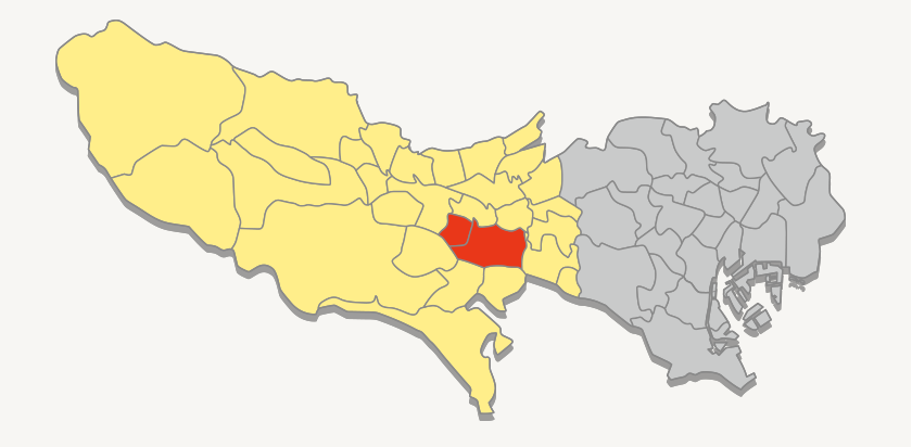 便利屋さんファミリー府中国立店 対応エリア